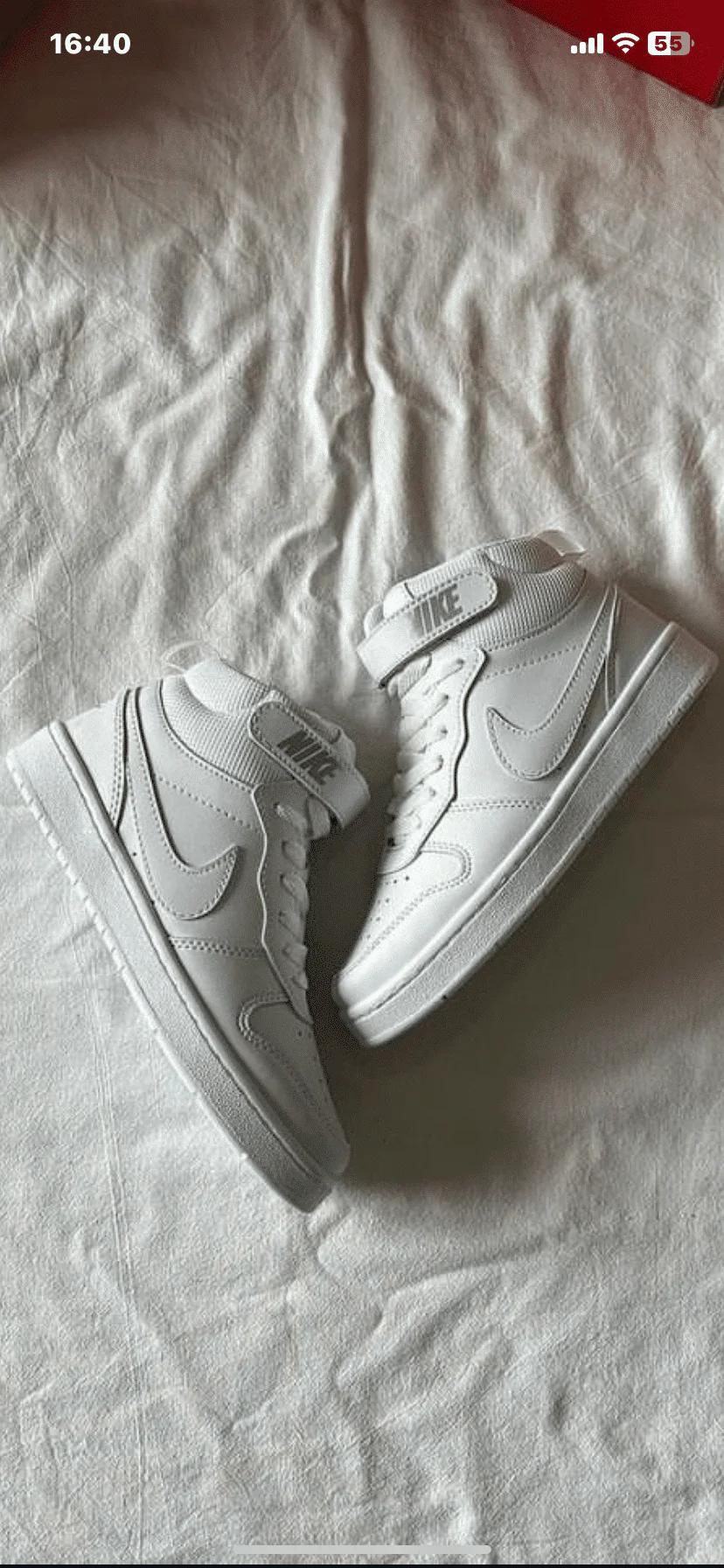 Nike court mid Full Beyaz