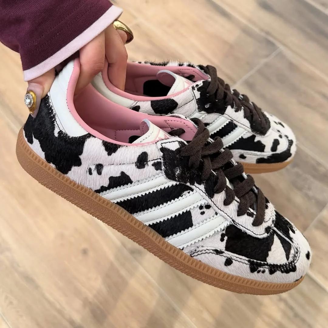 Adidas Samba Cow Print