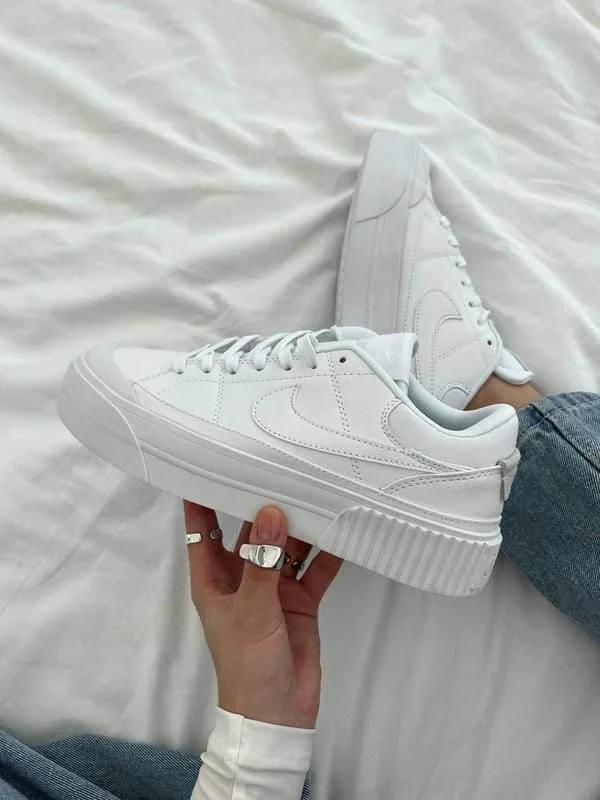 Nike Court Legacy Lift Full Beyaz