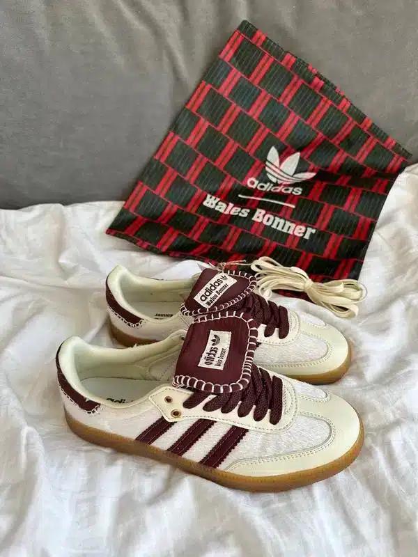 Samba Wales Bonner Beyaz-Bordo
