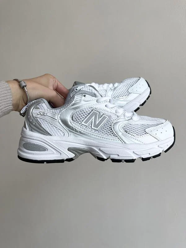 New Balance 530 Gümüş 4