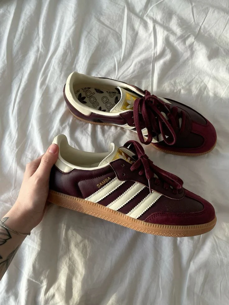 Adidas Samba Bordo (İthal) 6