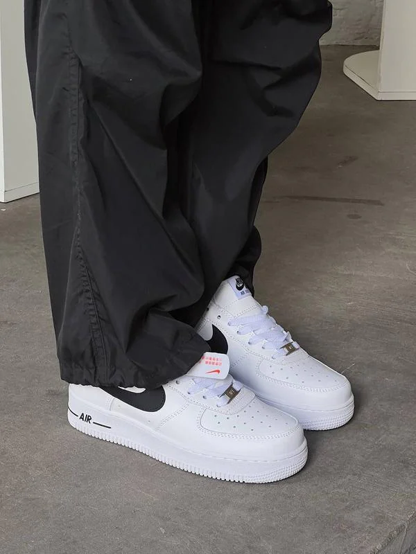 Nike AF-1 Spor Ayakkabı Beyaz-Siyah 5