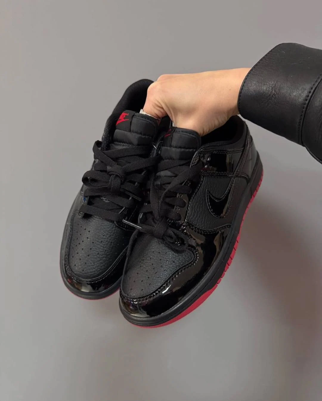 Nike Dunk Low Siyah Rugan 3