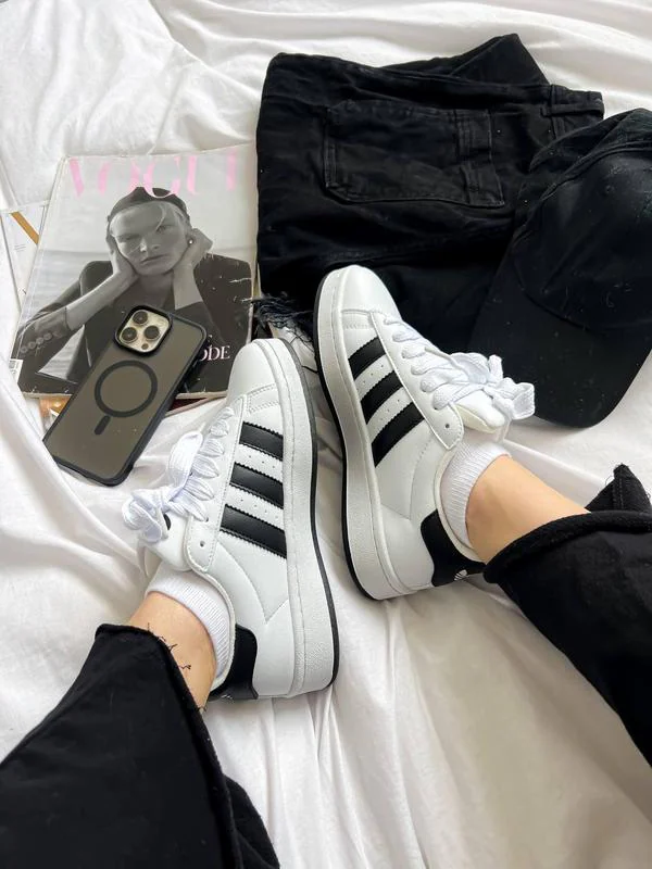 Adidas Campus Beyaz Siyah 5