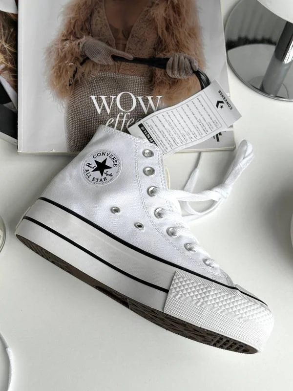 Converse Platform Beyaz