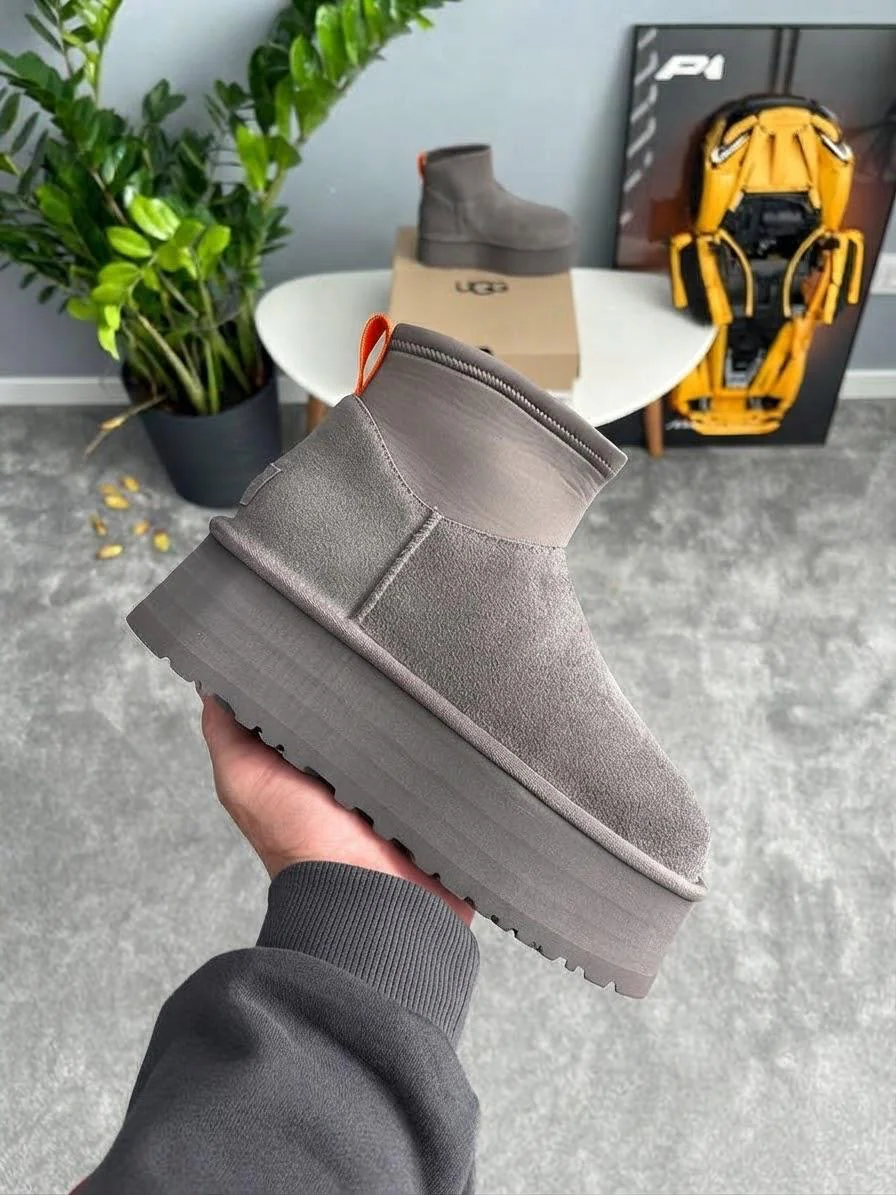 UGG Mini Dipper Gri Sınırlı Stok