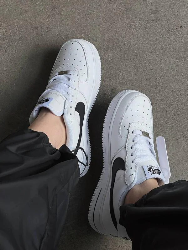 Nike AF-1 Spor Ayakkabı Beyaz-Siyah 3