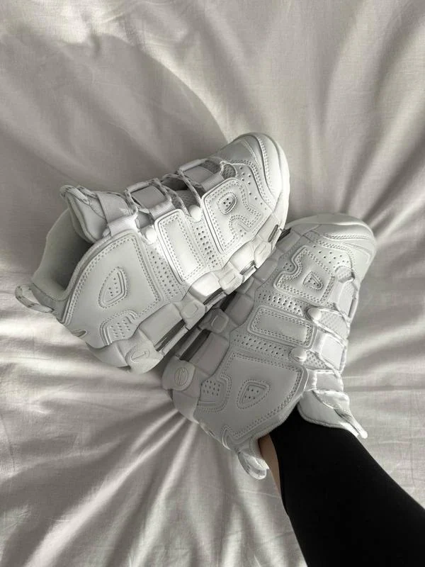 Nike Air Uptempo All White 6