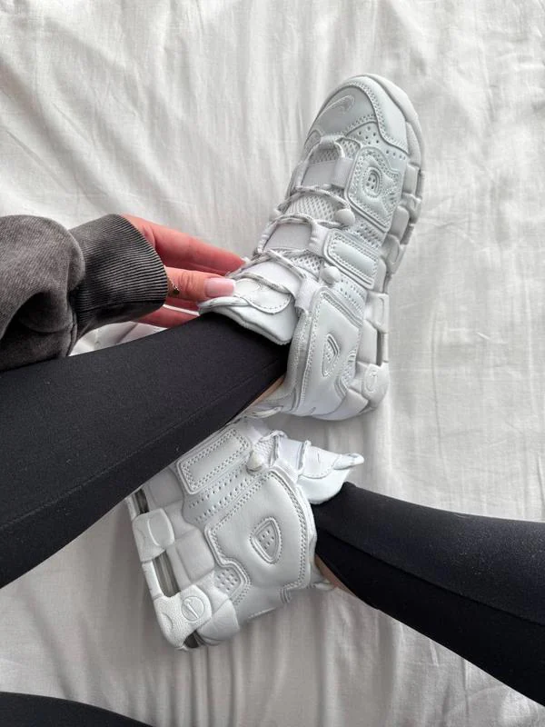 Nike Air Uptempo All White 4