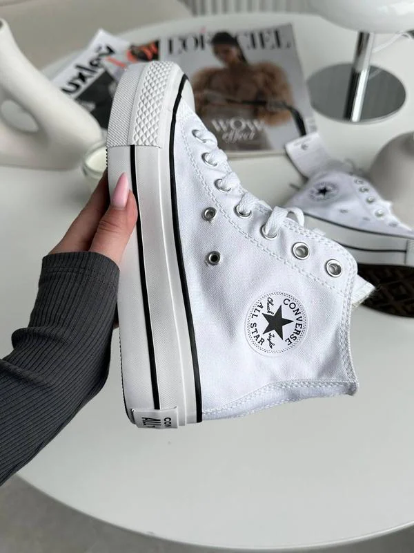 Converse Platform Beyaz 5