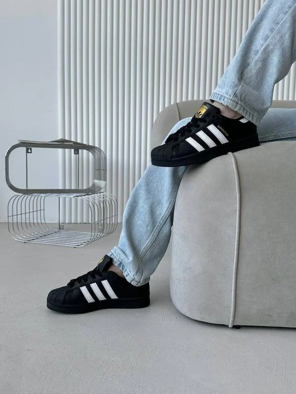 Adidas Superstar Siyah 4