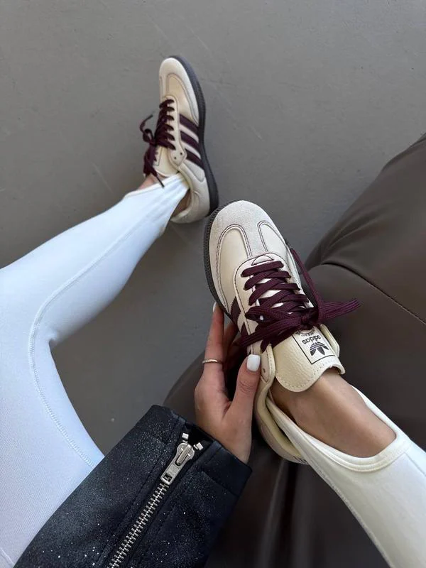 Adidas Samba Bej Bordo 5