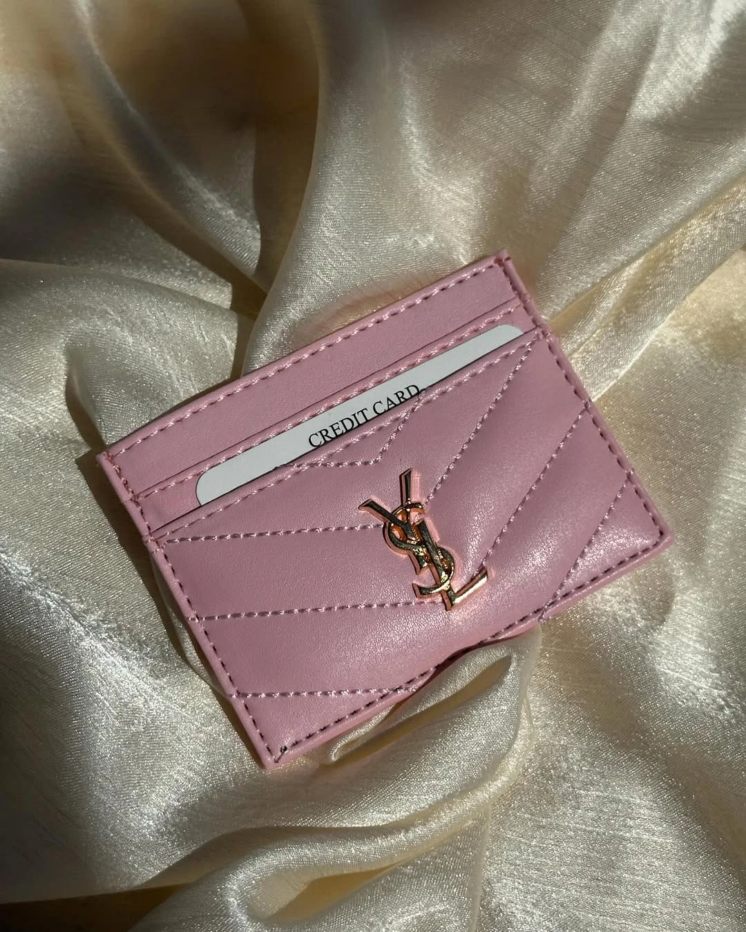 YSL Kart Pembe 1