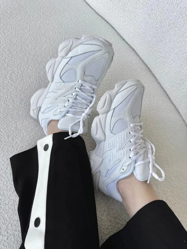 New Balance 9060 Full White 4