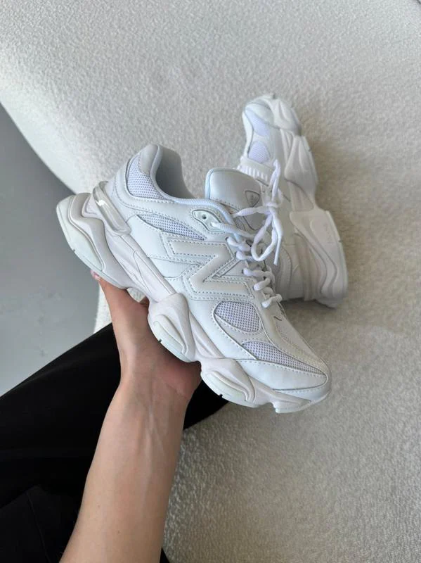 New Balance 9060 Full White 7