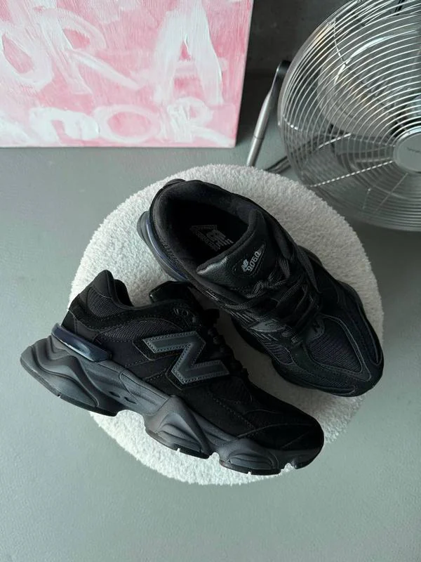 New Balance 9060 Full Black 7