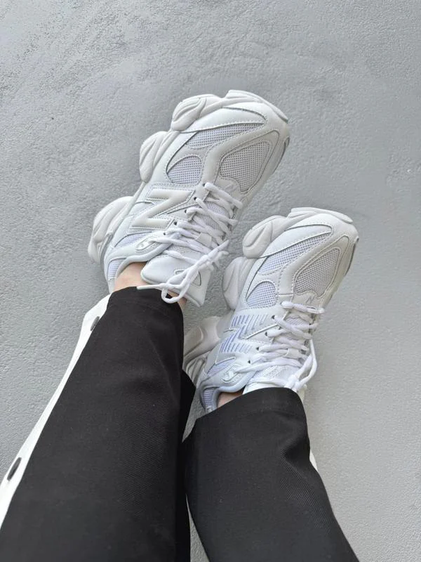 New Balance 9060 Full White 3