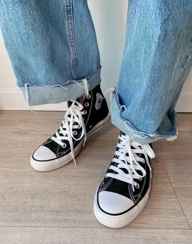 Converse Siyah Uzun 3
