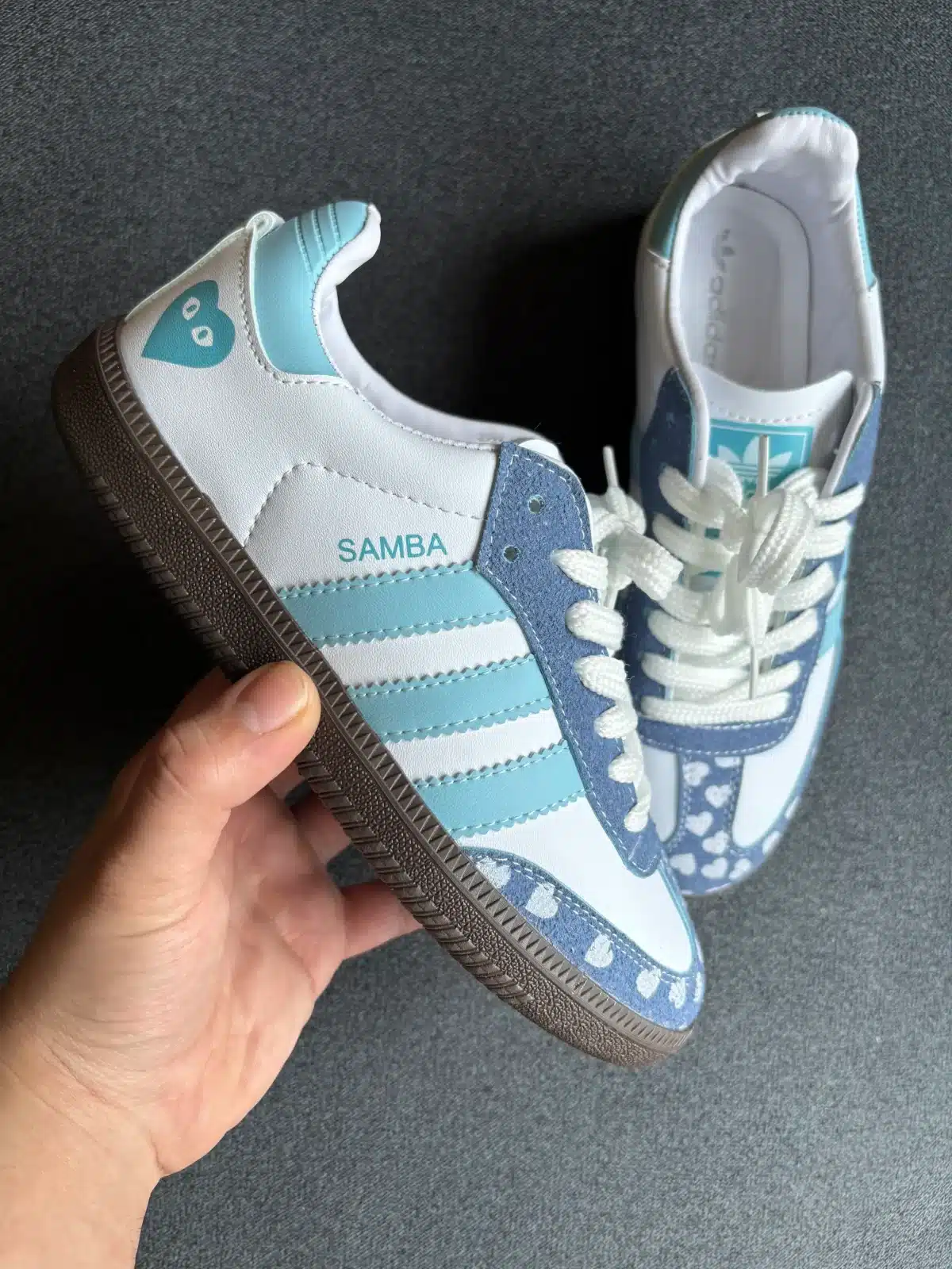 Adidas Samba Mavi - Görsel 4