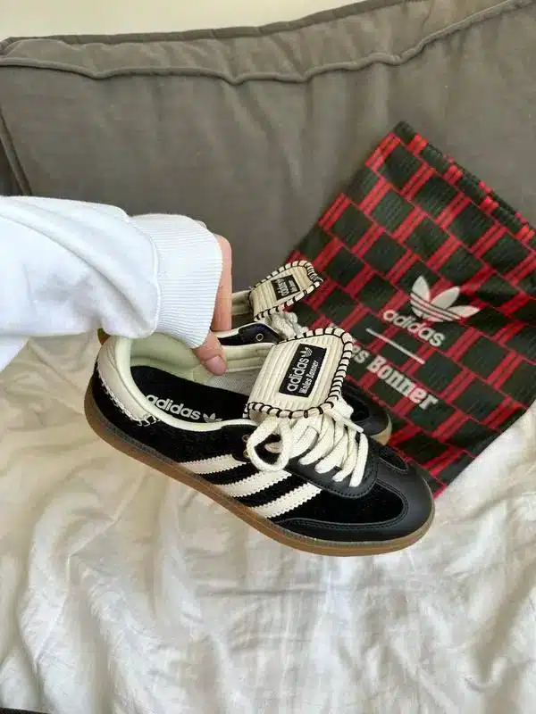 wales-siyah Samba Wales Bonner Leopar Siyah - Görsel 1