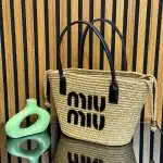Miu Miu Hasır Çanta